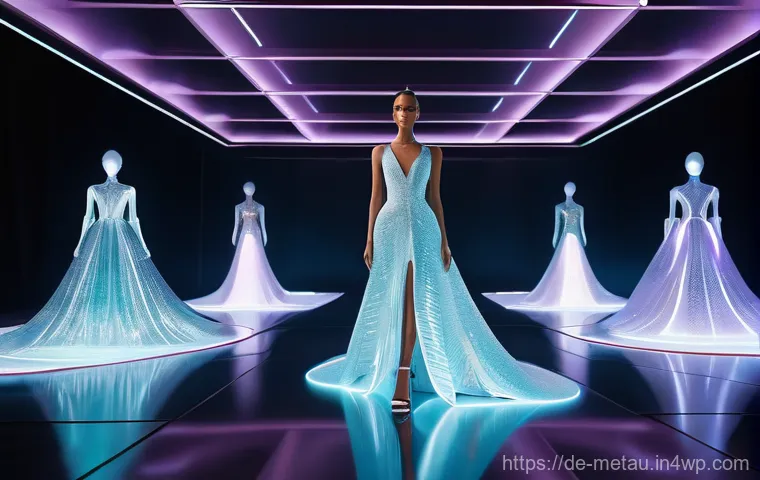 메타버스에서의 커스터마이징 옵션 - A group of diverse avatars, both hyperrealistic humans and fantastical creatures with unique feature...